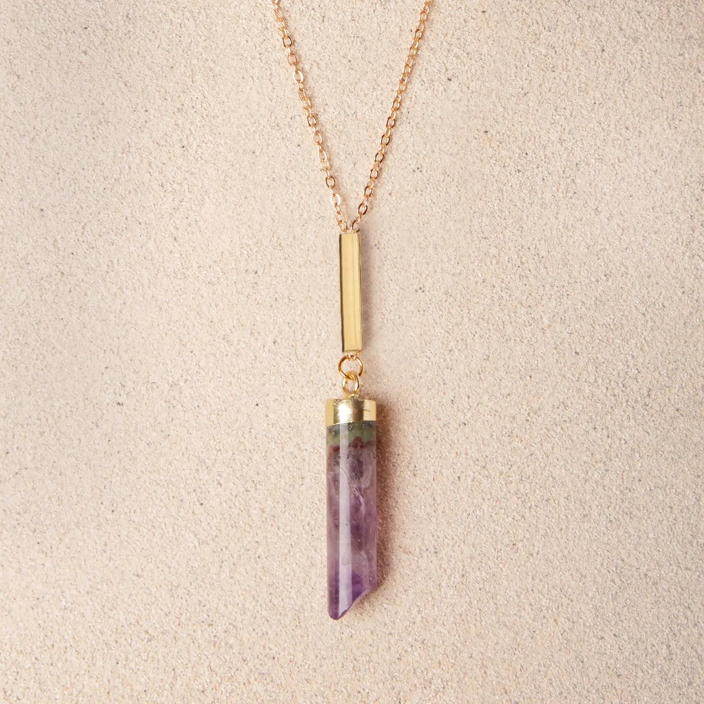 Zena // Amethyst Necklace