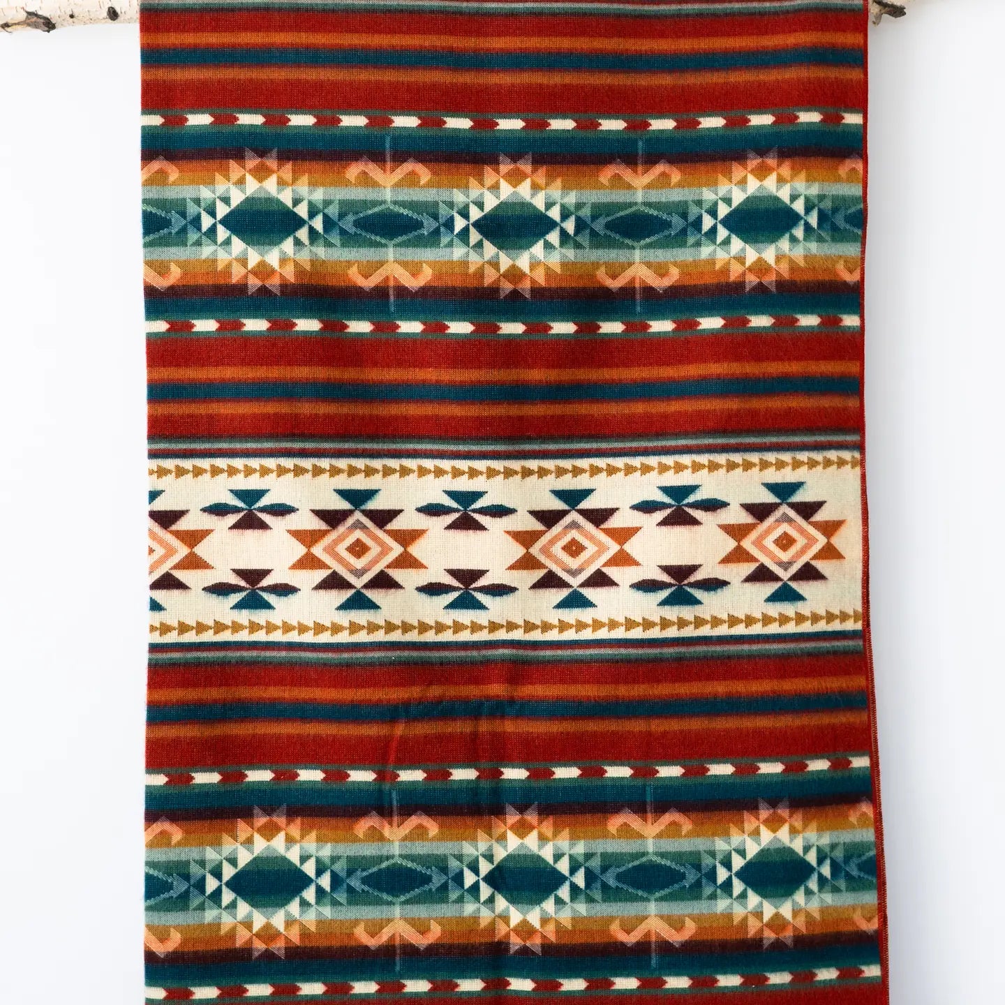 Equator Double Blanket - Fire At Night
