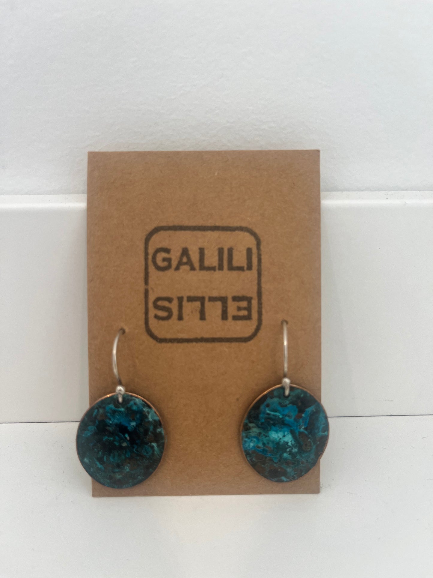 Blue Disc Earrings | Galili Ellis