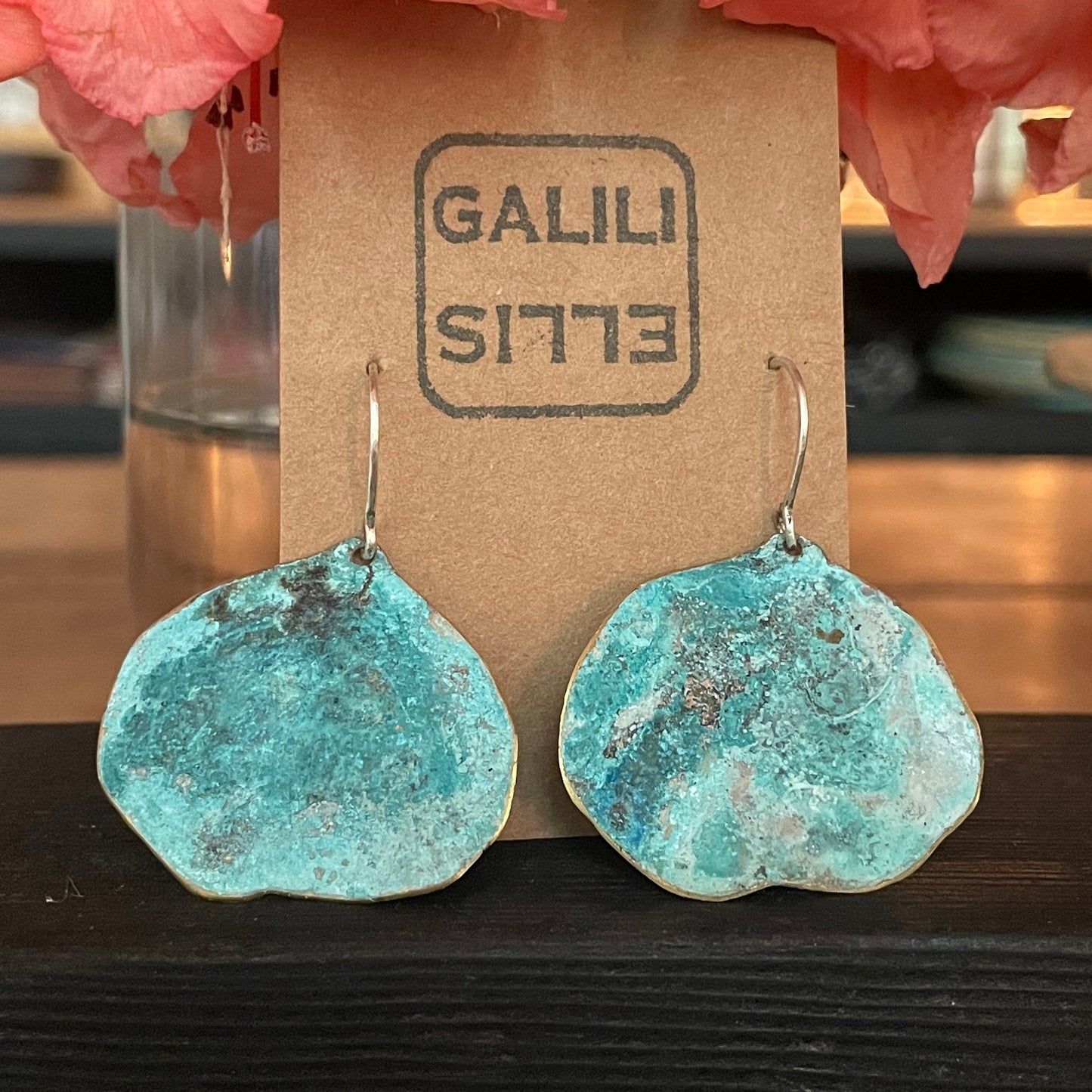 Eucalyptus Blue Earrings