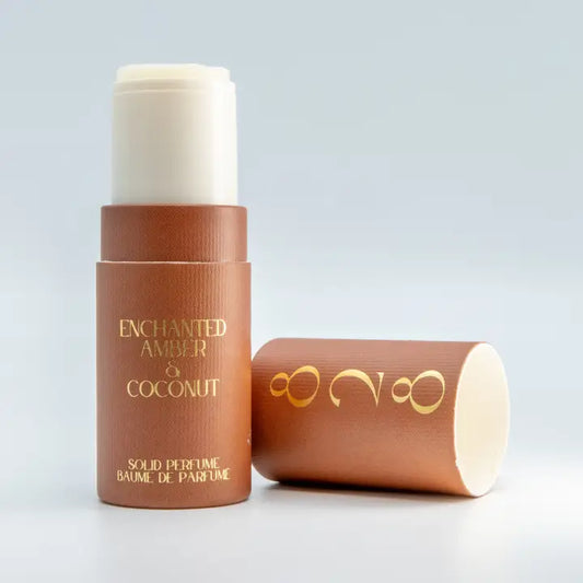 Enchanted Amber & Coconut Solid Perfume | 828 Aroma