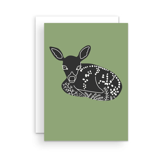 Fawn Greeting Card