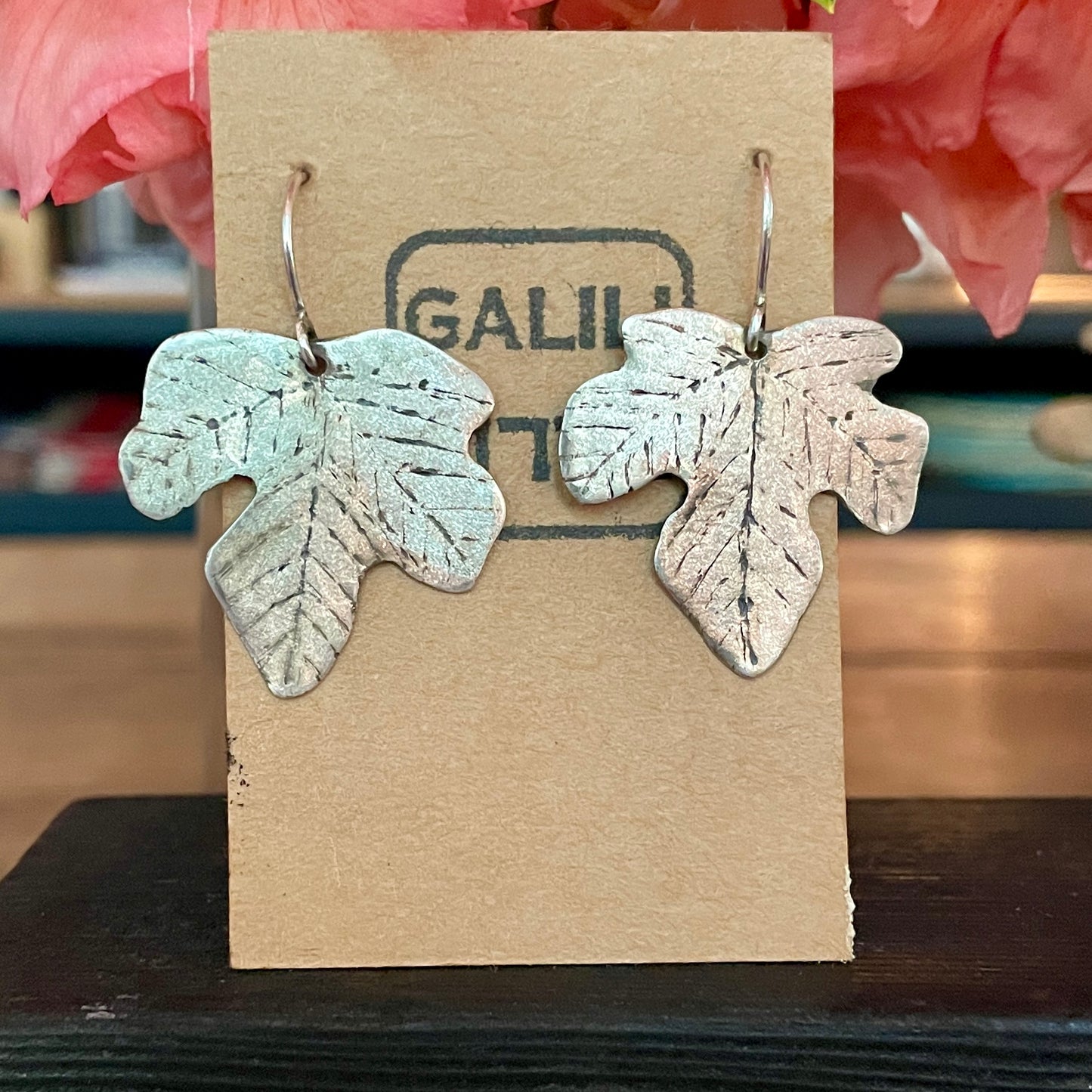 Fig Leaf Earrings | Galili Ellis