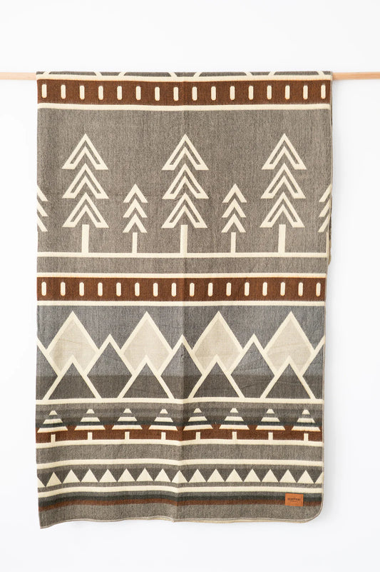 Tree Line Blanket - Tranquil Peaks
