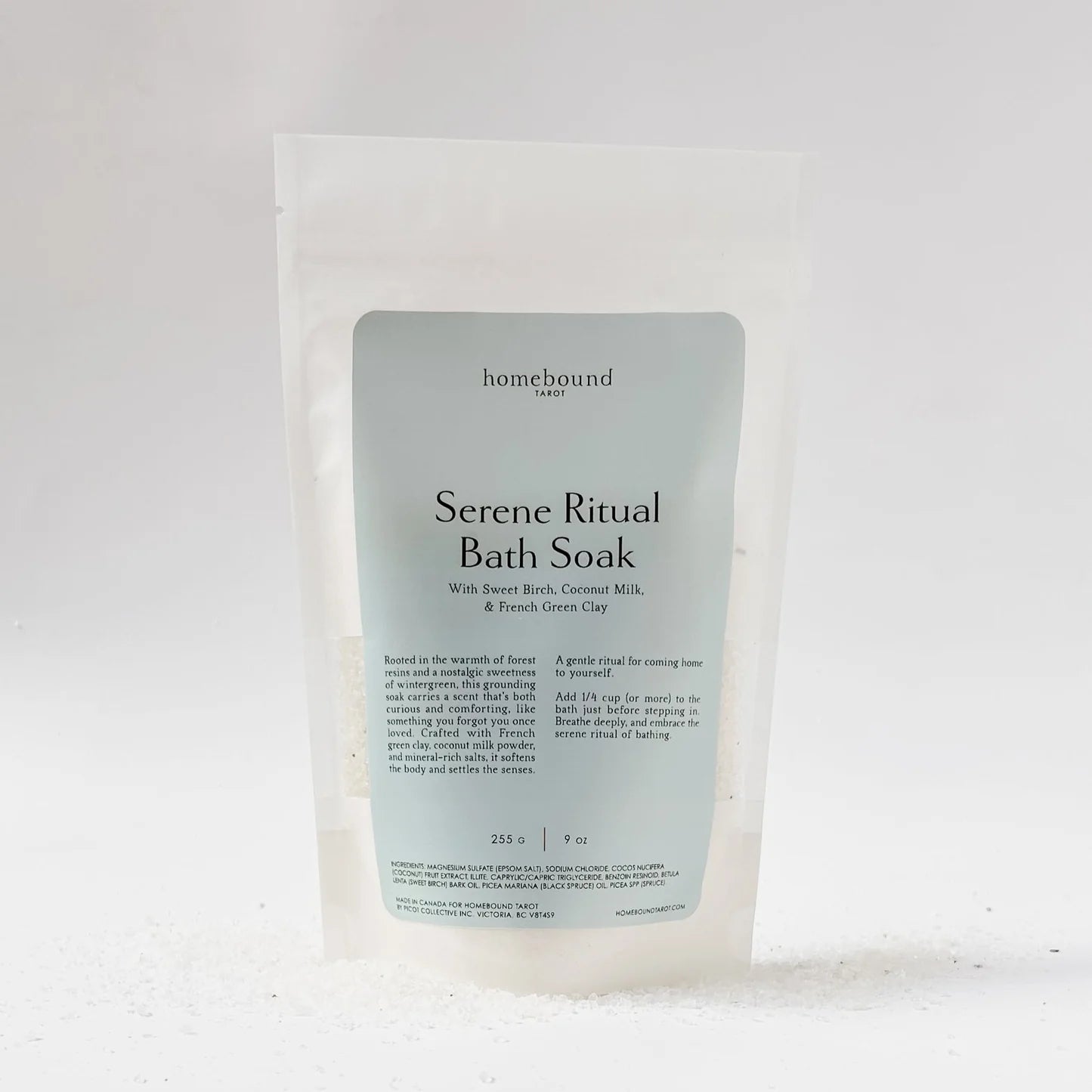Serene Ritual Bath Soak | Homebound Tarot