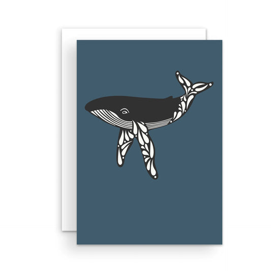 Humpback Whale Greeting Card