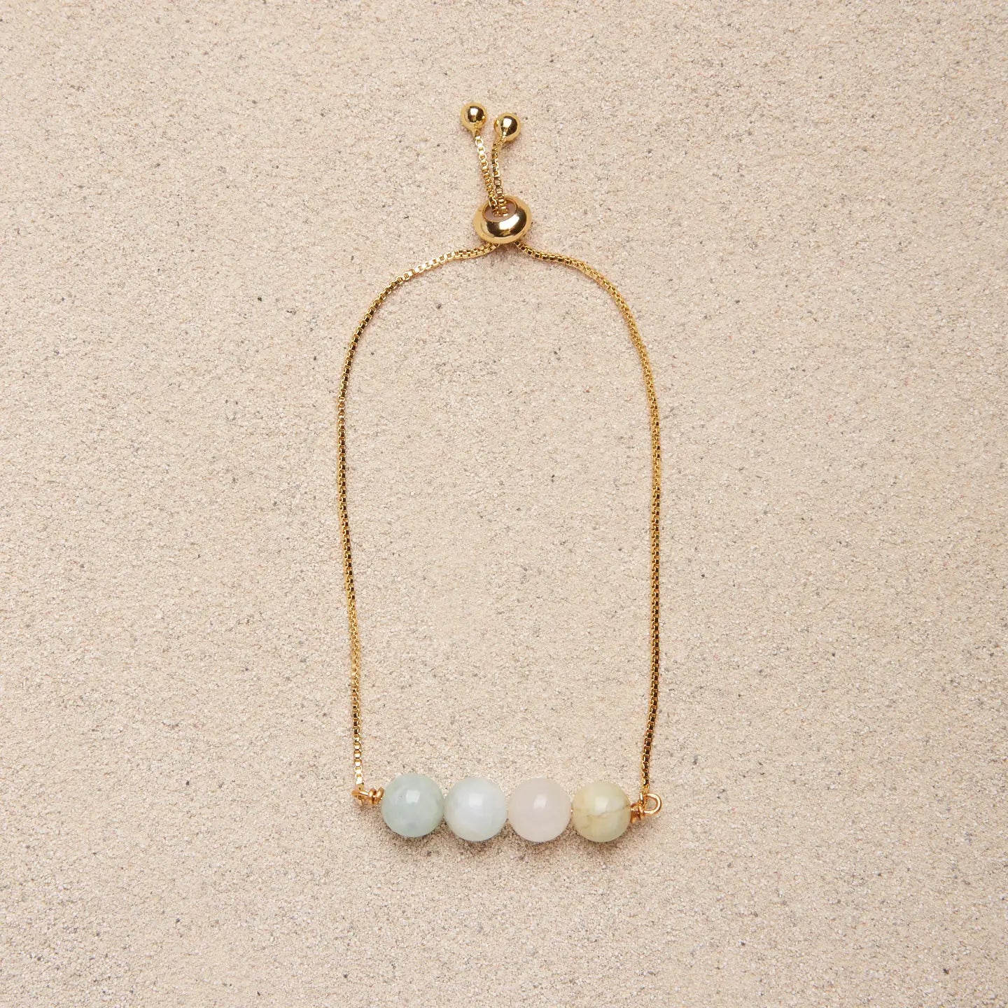 Stevie // Morganite Adjustable Bracelet