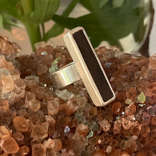Silver Rosewood Ring | Galili Ellis