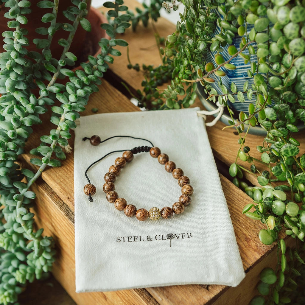 Bracelet | Chinchaga Wooden Bead Bracelet