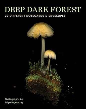 Deep Dark Forest Notes: 20 Different Notecards and Envelopes