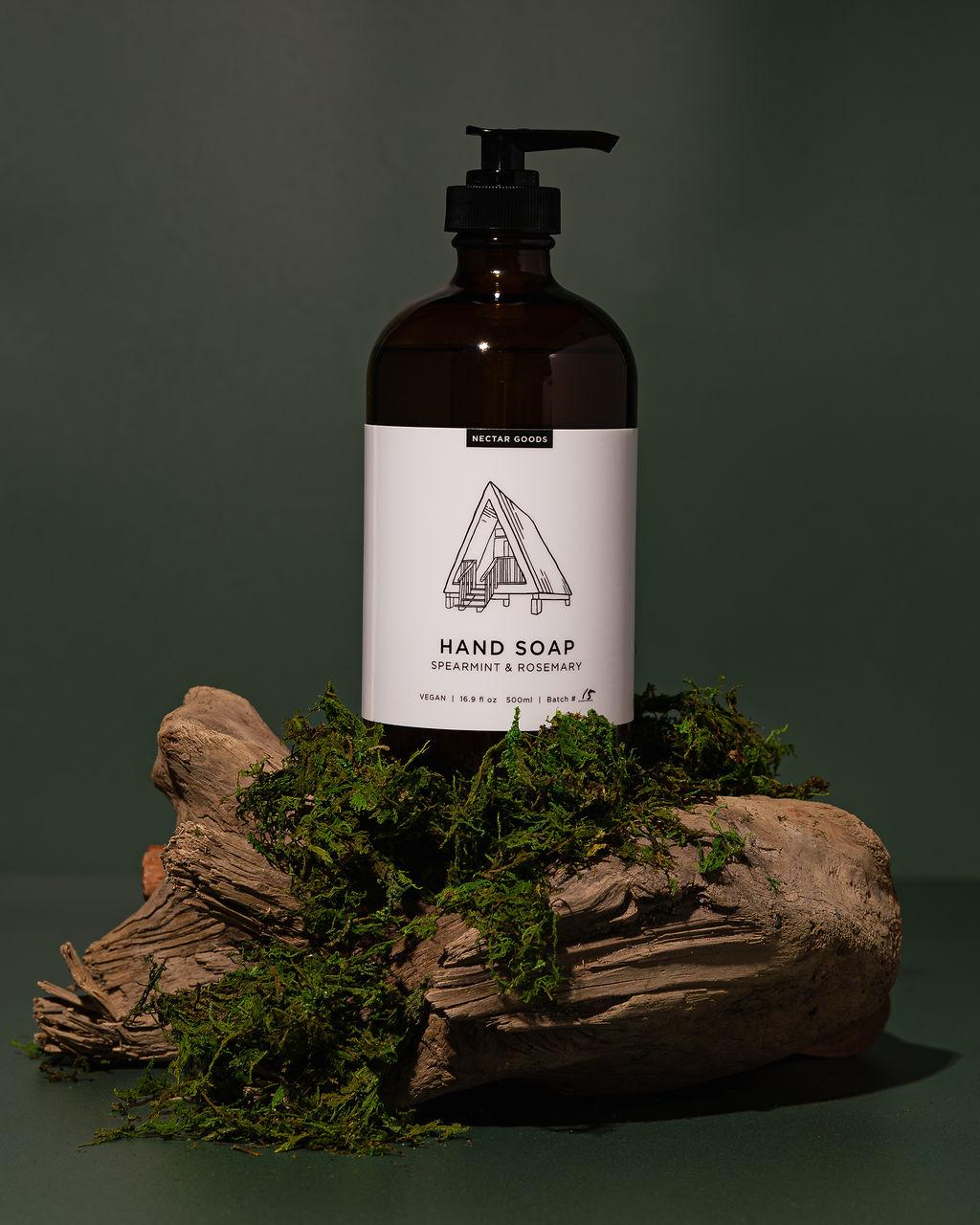 Nectar Goods | Hand Wash, Spearmint + Rosemary