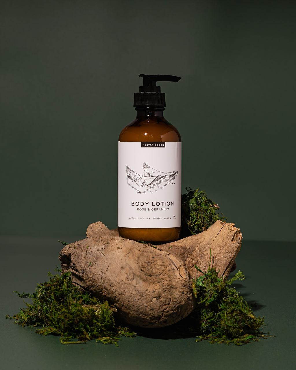 Nectar Goods | Body Lotion, Rose + Geranium