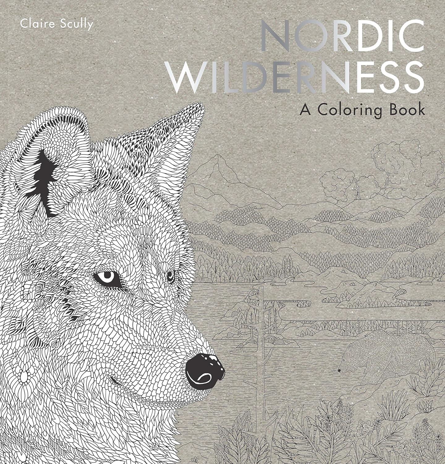 Nordic Wilderness: A Coloring Book
