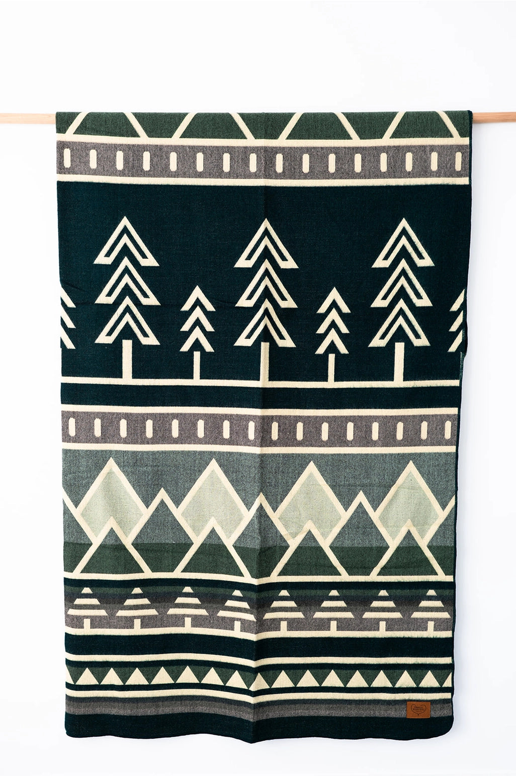 Tree Line Blanket | Balsam Fir