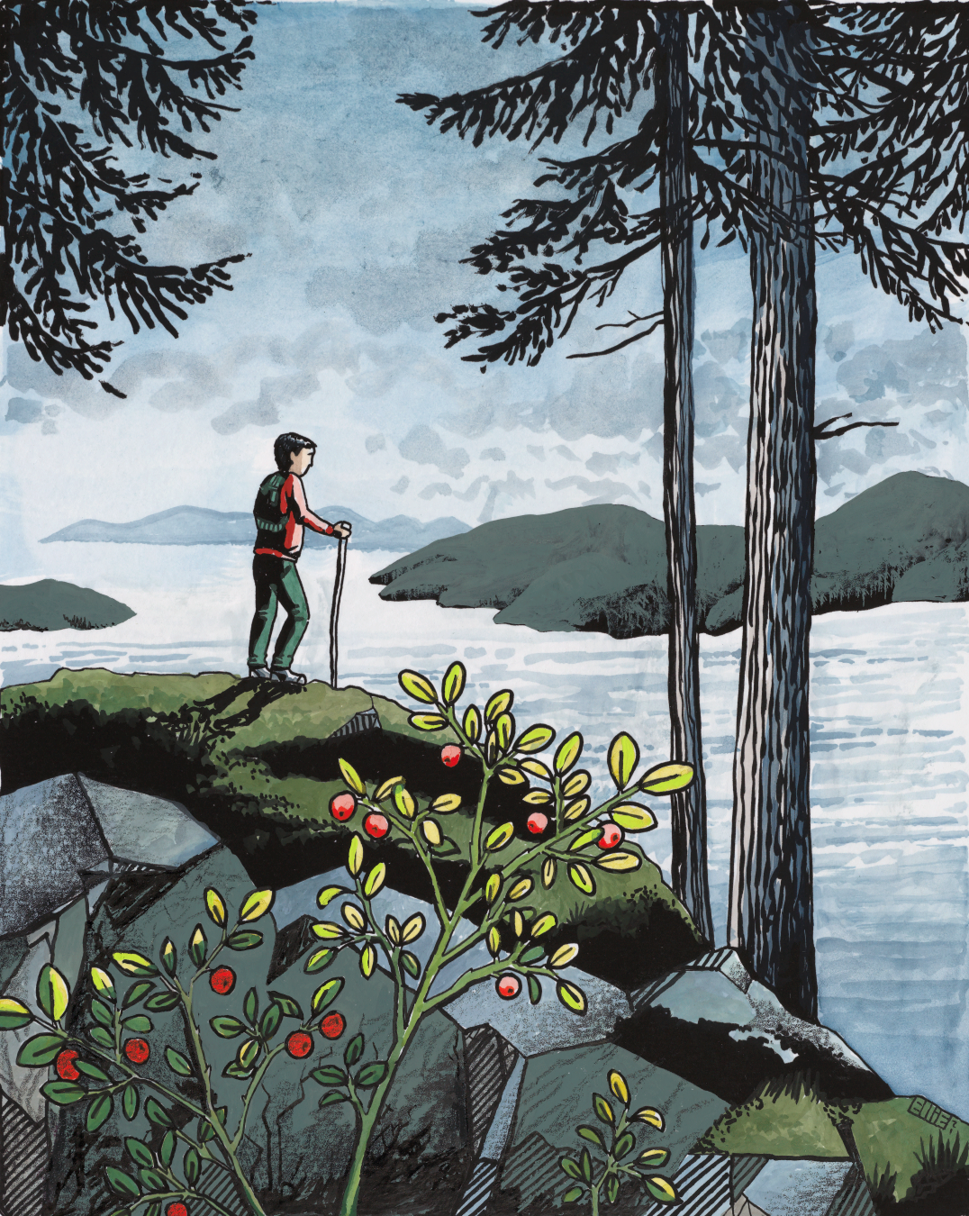 Mad Marker Art Print Greeting Cards