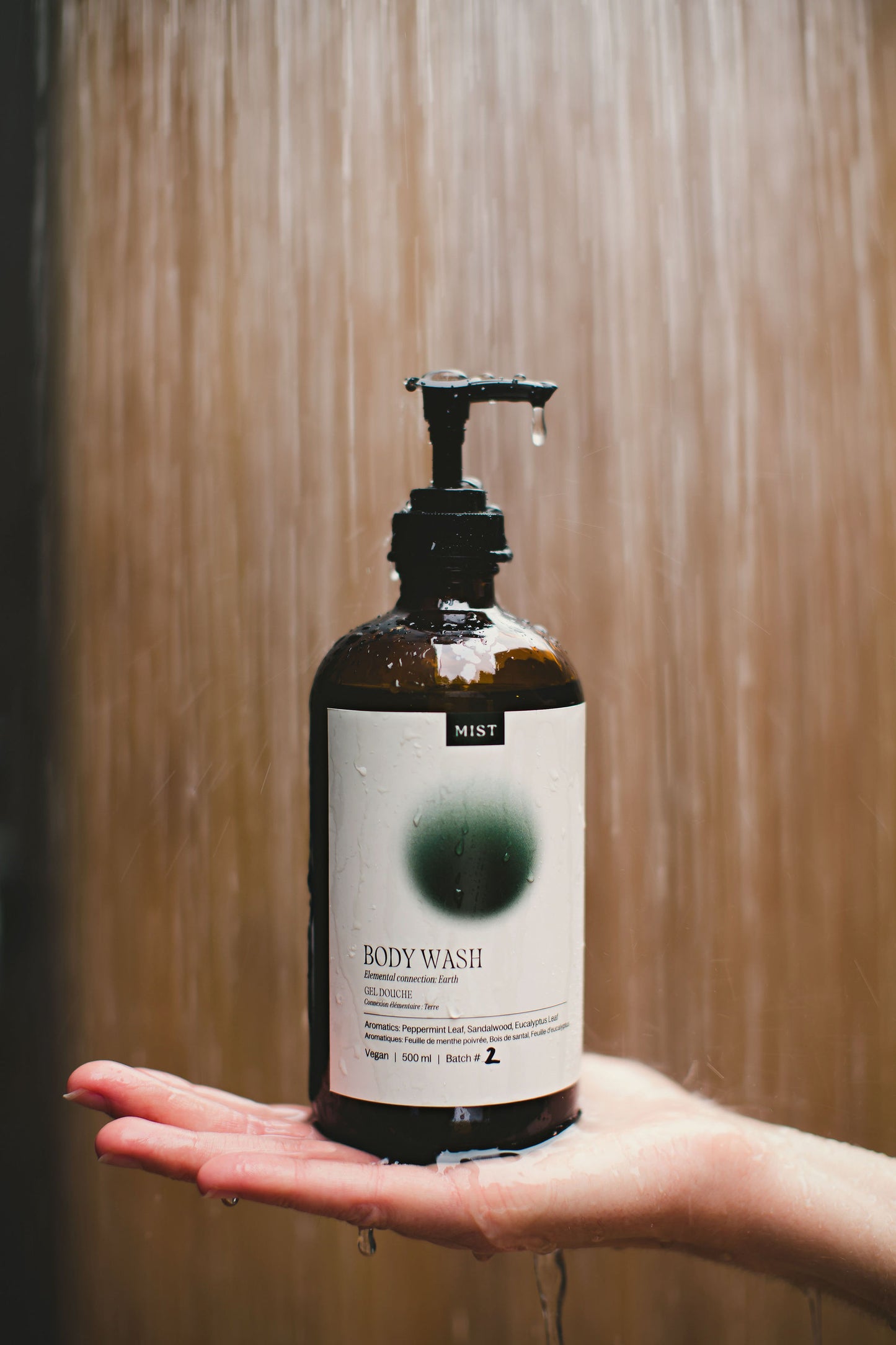 MIST Goods Body Wash | Peppermint Leaf, Sandalwood, Eucalyptus Leaf