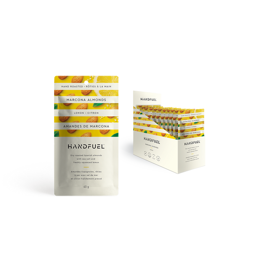 Lemon Marcona Almonds 40g | Handfuel