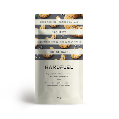 Everything Bagel Cashews 40g | Handfuel