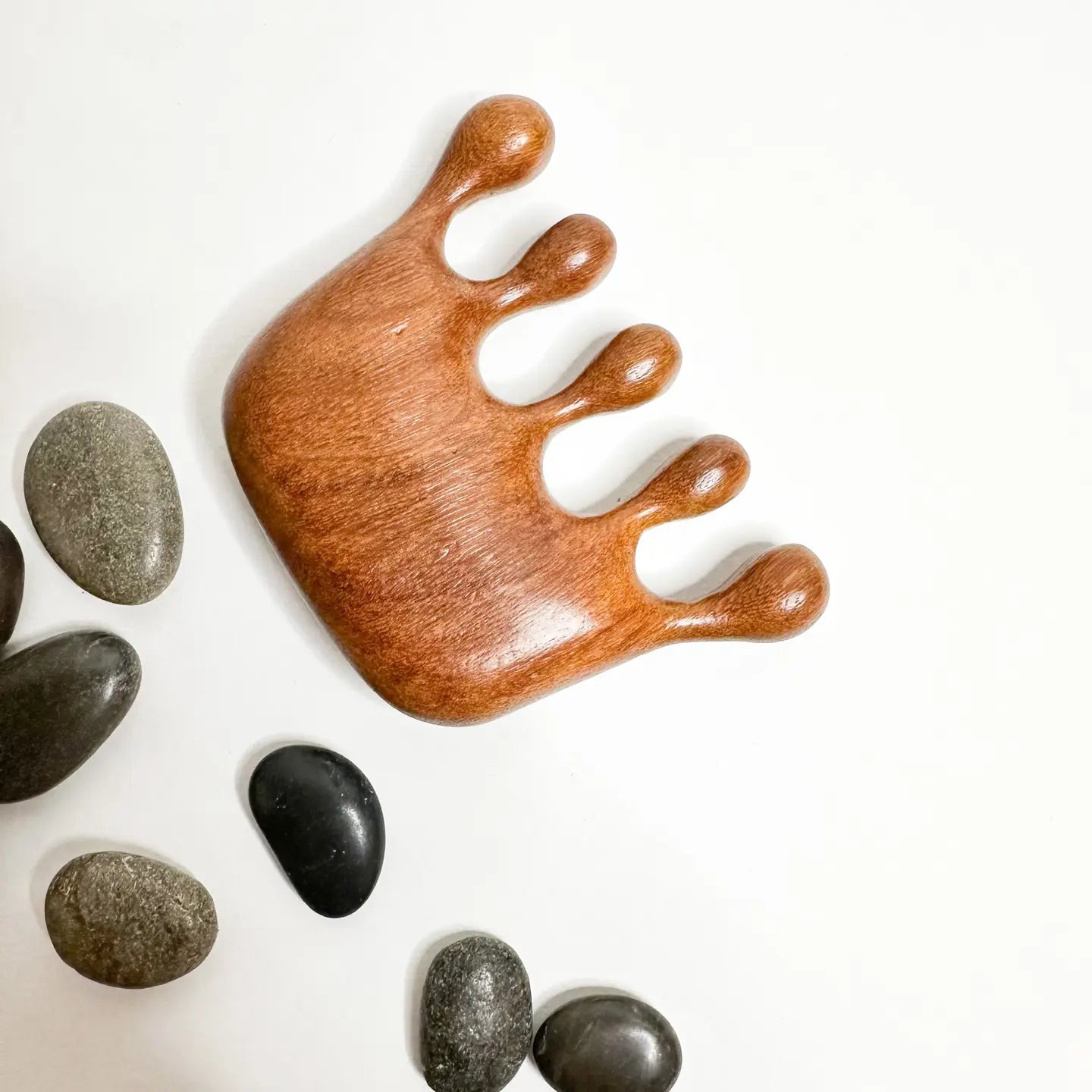 Natural Sandalwood Scalp Massager