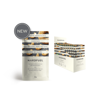 Everything Bagel Cashews 40g | Handfuel