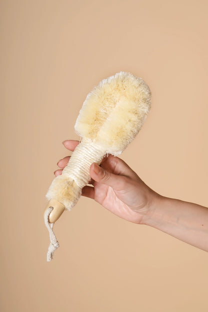 Sissi Sisal Dry Body Brush For Exfoliation