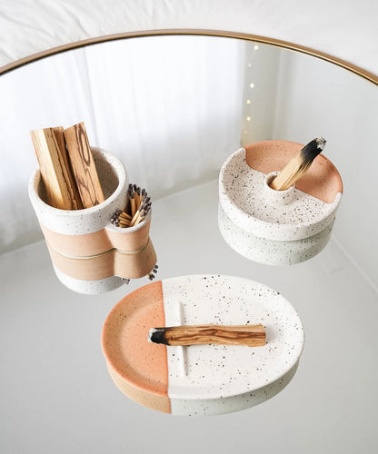 Palo Santo Holder - Terracotta | Bursera