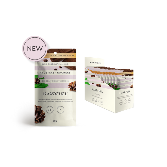 Dark Chocolate Almond Clusters 40g | HandFuel