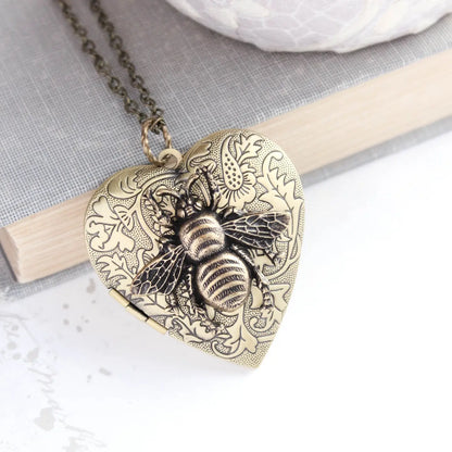 Antiqued Brass Locket | A Pocket of Posies