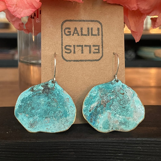 Eucalyptus Blue Earrings