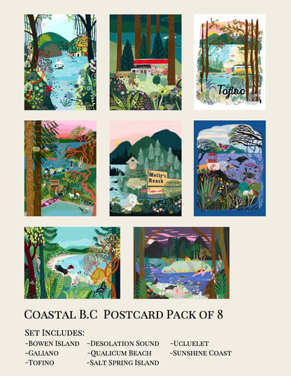 Anja Jane - Coastal B.C. Postcard Pack