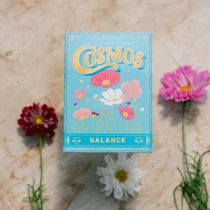 To & From Gift Co. - Cosmos (Balance) - Floriography Seed Packet