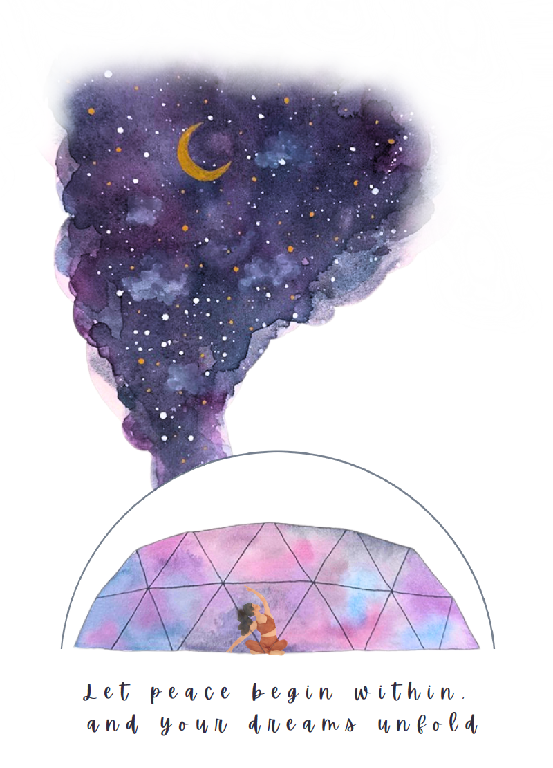 Nectar Greeting Card | Blossoming Art by Rose Kang