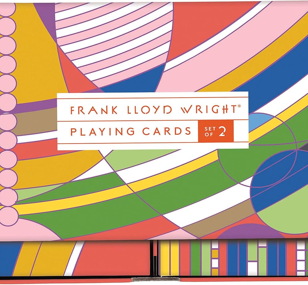 Frank Lloyd Wright Playing Card Set