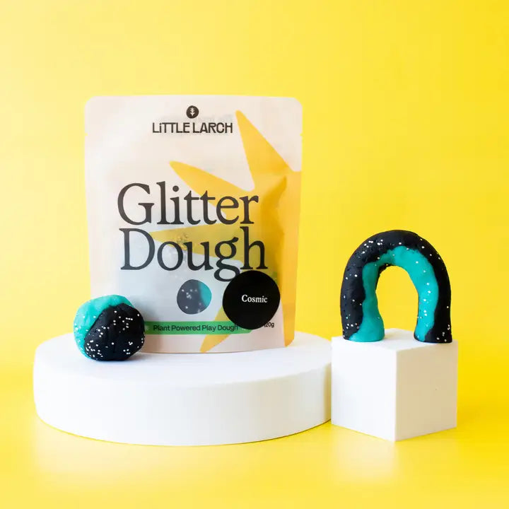 Little Larch - Glitter Dough | Natural Play Dough Cosmic