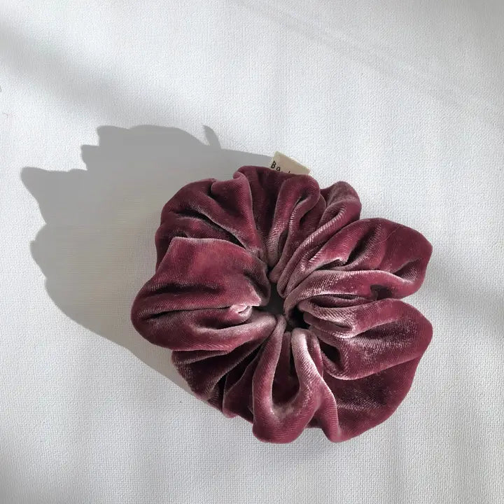 Billy Bamboo - Silk Velvet Scrunchies - Neutral