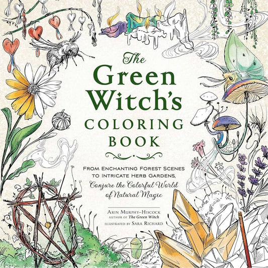 The Green Witch's Coloring Book