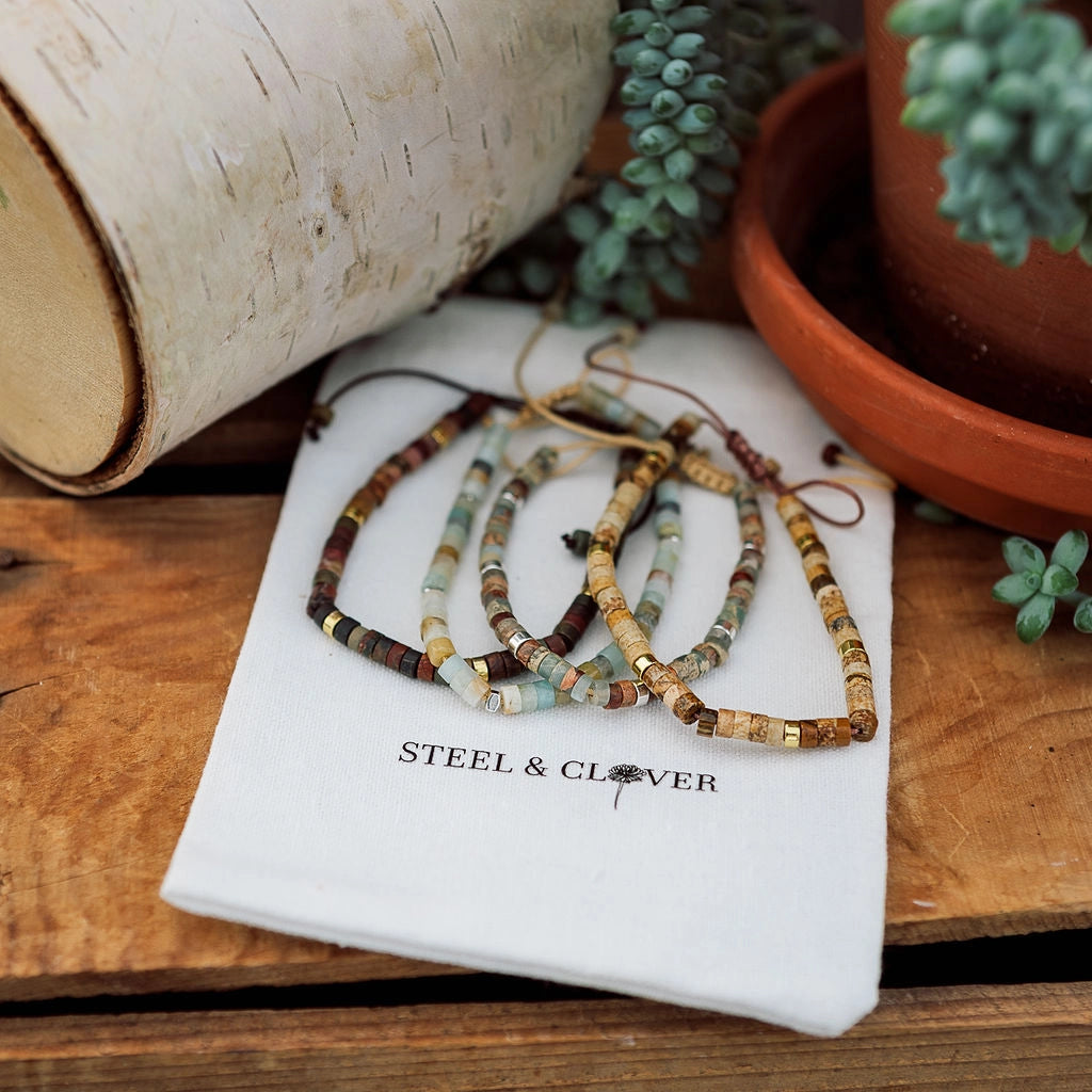 Bracelet | Pipestone Bead & Stone