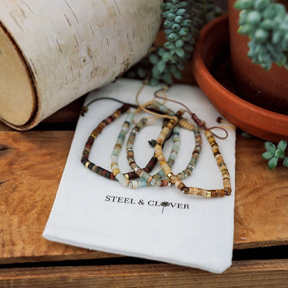 Bracelet | Pipestone Bead & Stone