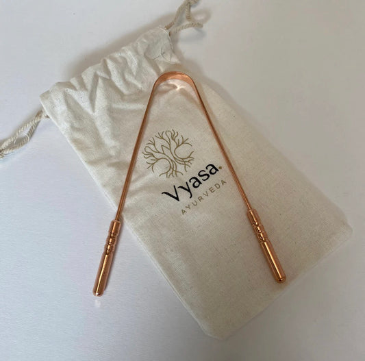 Vyasa Ayurveda Copper Tongue Scraper