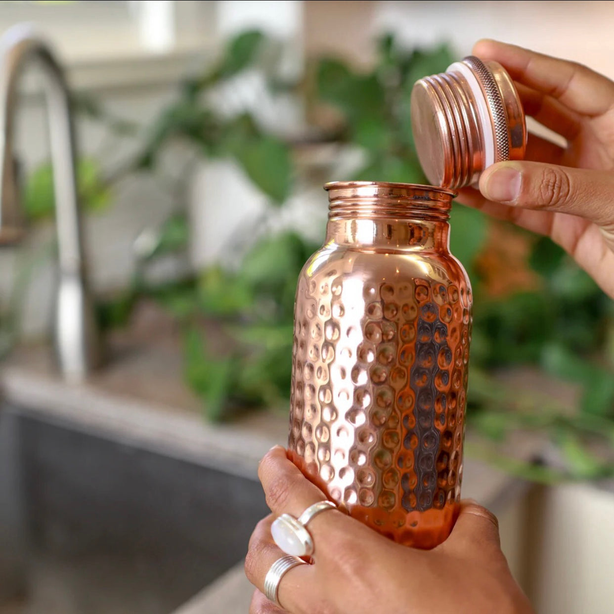 Vyasa Ayurveda Pure Copper Water Bottle