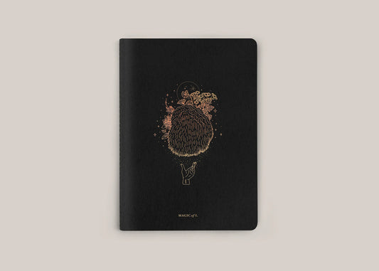 Magic Of I Astro-Mycology Notebook - Lions Mane