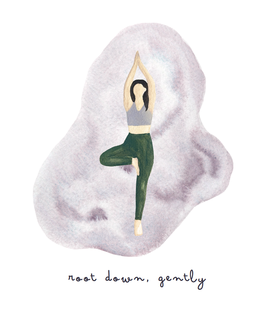 Yoga Sticker | Rose Kang