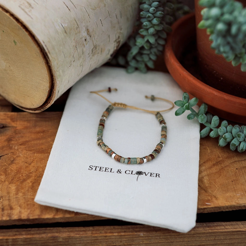 Bracelet | Pipestone Bead & Stone