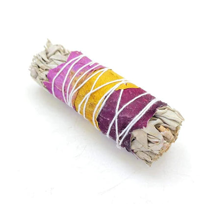Rose Petal and White Sage Smudge
