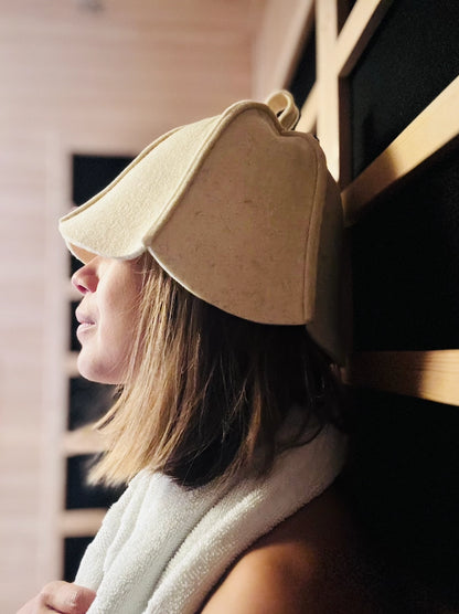Sauna Hat | Pure Canadian Felted Wool