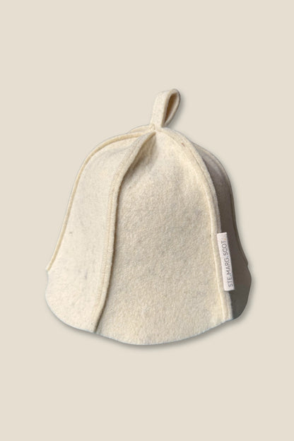 Sauna Hat | Pure Canadian Felted Wool