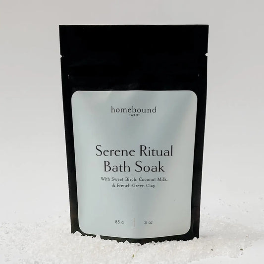 Serene Ritual Bath Soak Sachet | Homebound Tarot