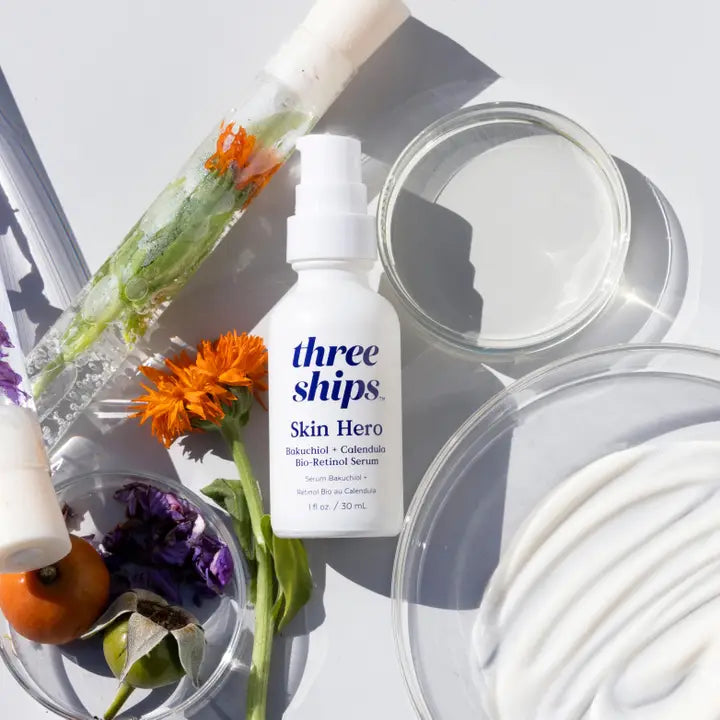 Three Ships - Skin Hero Bakuchiol + Calendula Bio-Retinol Serum (30mL)