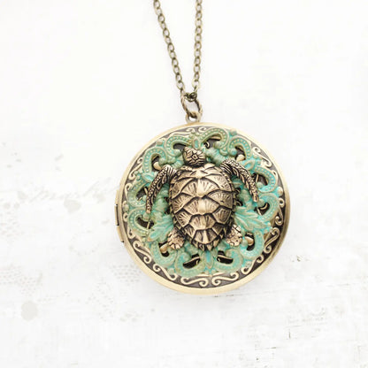 Antiqued Brass Locket | A Pocket of Posies