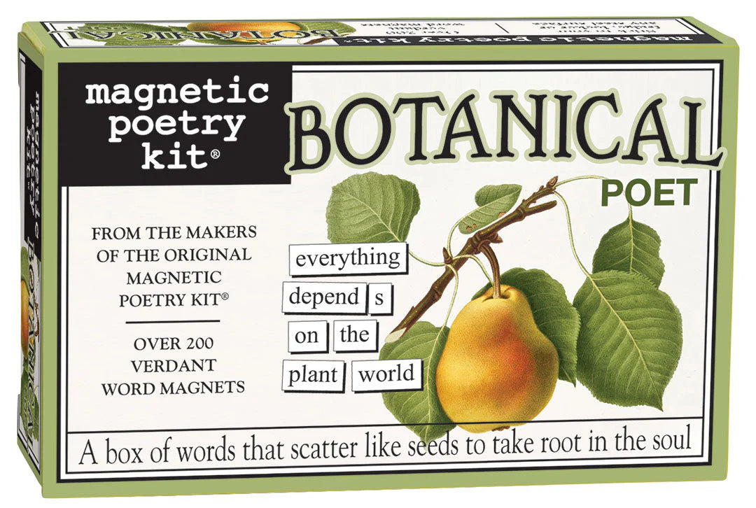 Botanical Poet Magnetic Poetry